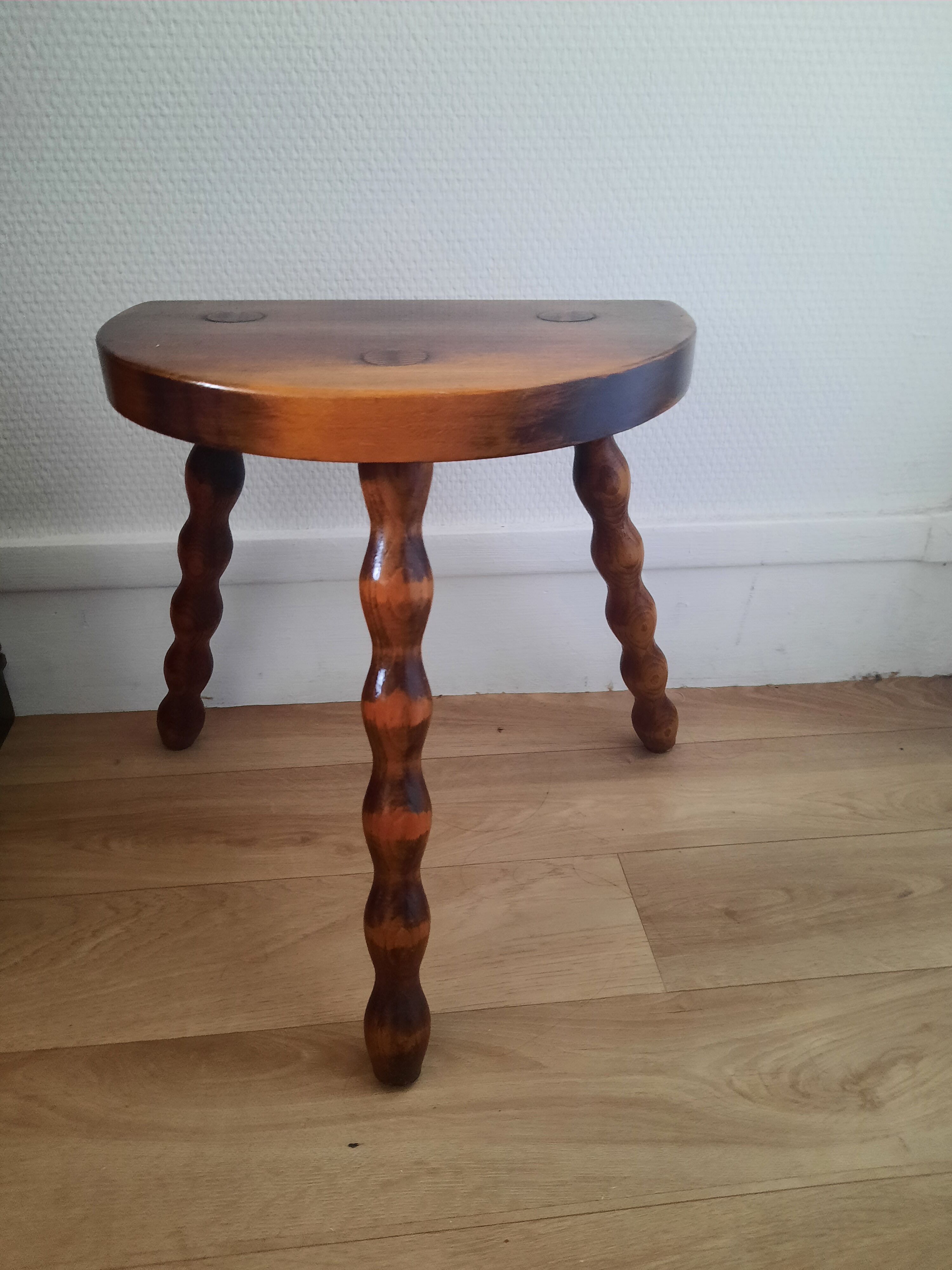 Vintage tripod stool