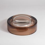 Rare modern glass bowl from the mid-century by Kaj Franck for Nuutajärvi Notsjö.