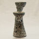 Dieulefit ceramic anthropomorphic candlestick or candlestick