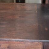 Table de ferme et ses 2 bancs, table de ferme bois ancienne, meuble de salon, campagne, chalet, déco