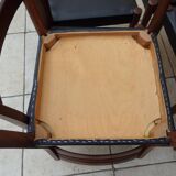 6 vintage Scandinavian teak chairs