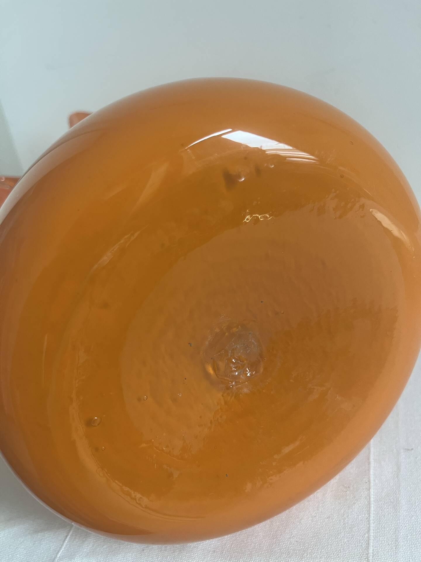 Large vintage blown glass vase Simais