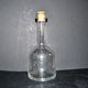 Vintage glass bubble carafe bottle from Biot H24cm