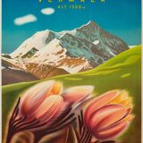 Montana Vermala lithograph, 1940 period