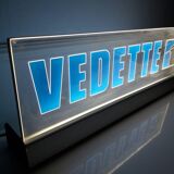 Enseigne lumineuse publicitaire vedette