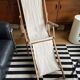 Transat de plage chilienne en bois et coton