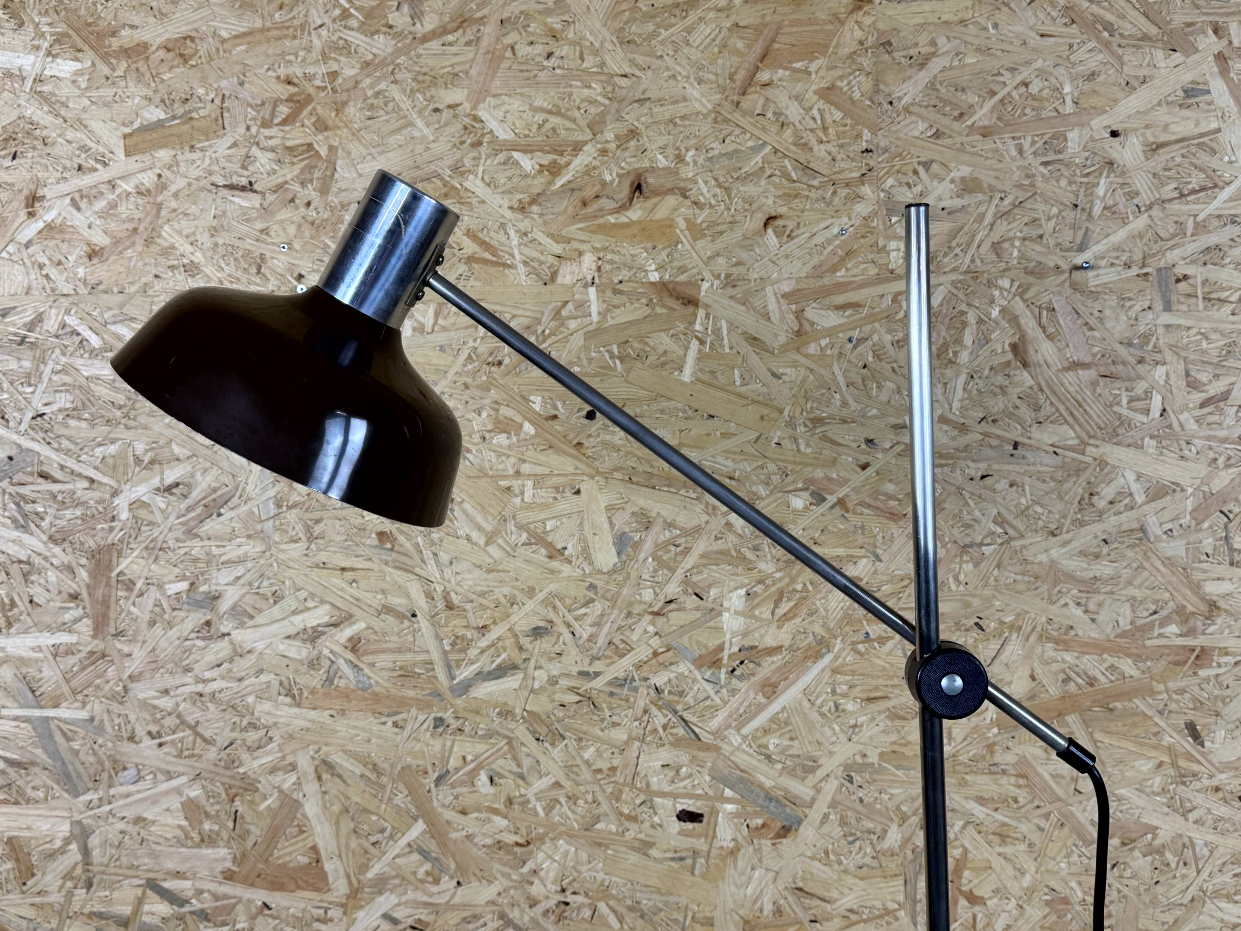 1960s 1970s Floor Lamp Mid-Century Space Age Design Metal