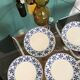 Lot of 4 vintage ceramic plates