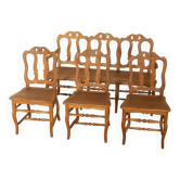 Ensemble de sièges antiques