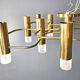 Mid century Sciolari chandelier with 13 lightpoints