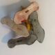 8 Knife holders "the poodles" Vallauris - Earthenware - 10x4cm