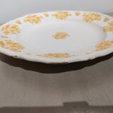 Plate of 18th century Moustiers