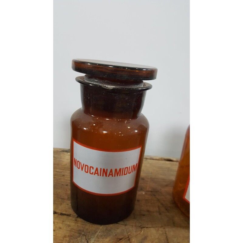 Apothecary bottle 500 ml with various prints