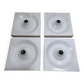 Set of 4 Kaiser Leuchten wall lights