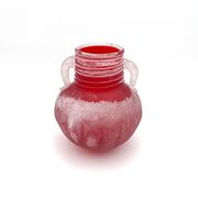 Vase Amphore "Scavo" Vetro Bisazza (Collaboration Segu so) Murano 1993