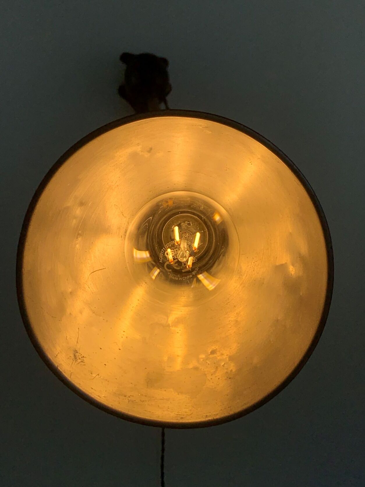 Gras ravel old lamp model 222 stamped ravel clamart