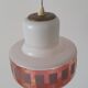 Ceiling lamp in opaline 60s