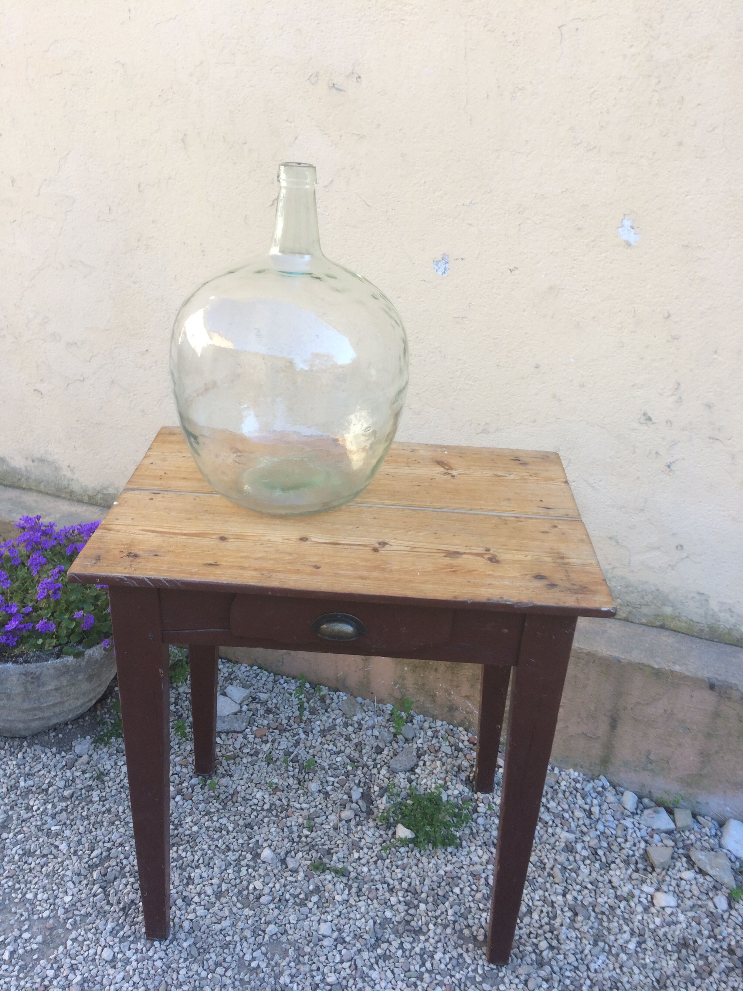 Demijohn transparent
