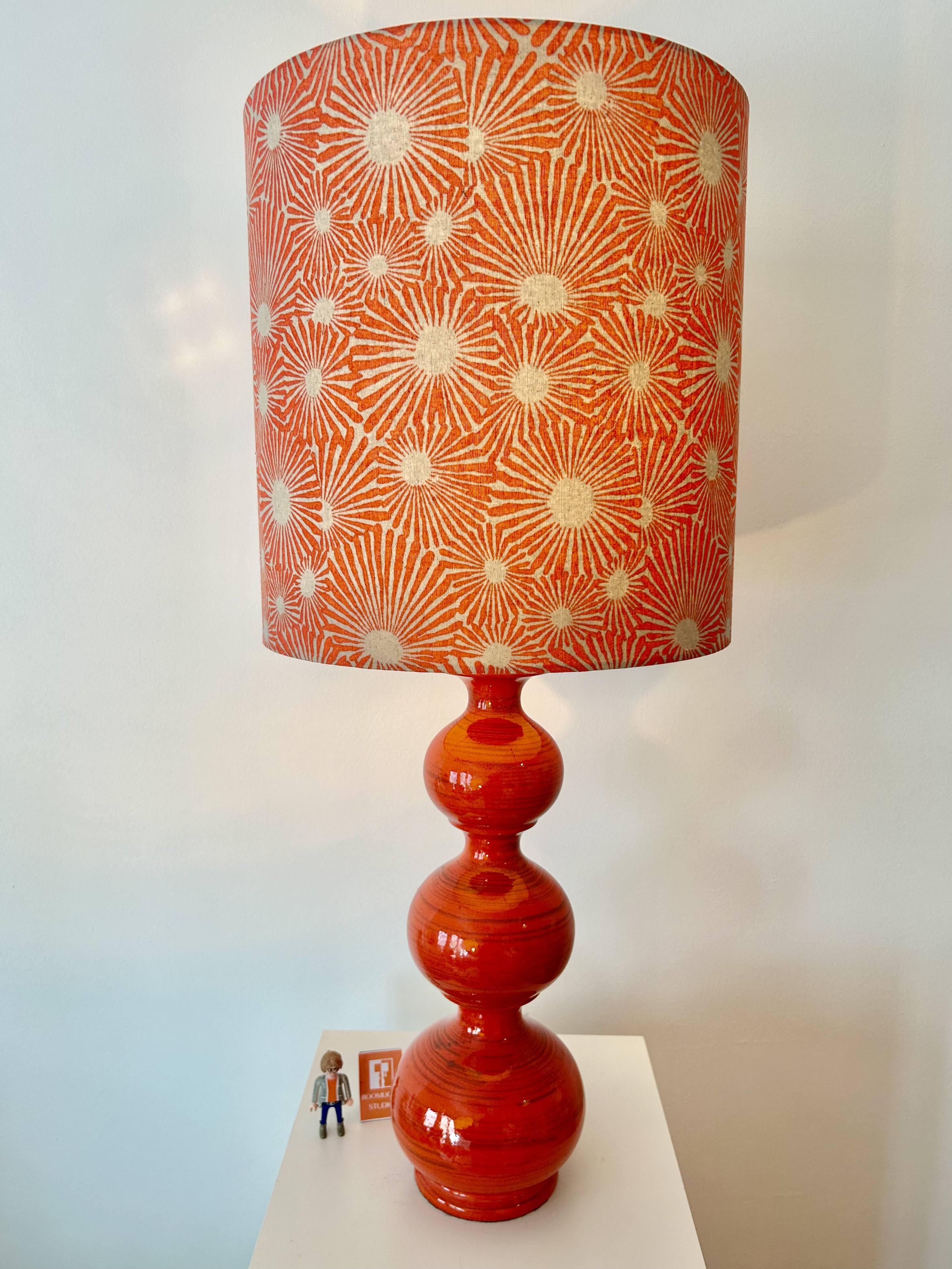 Kaiser Leuchten – Mid-Century Bubble Lamp in Fire Red