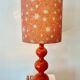 Kaiser Leuchten – Mid-Century Bubble Lamp in Fire Red
