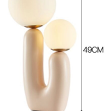 Nordic style double head table lamp