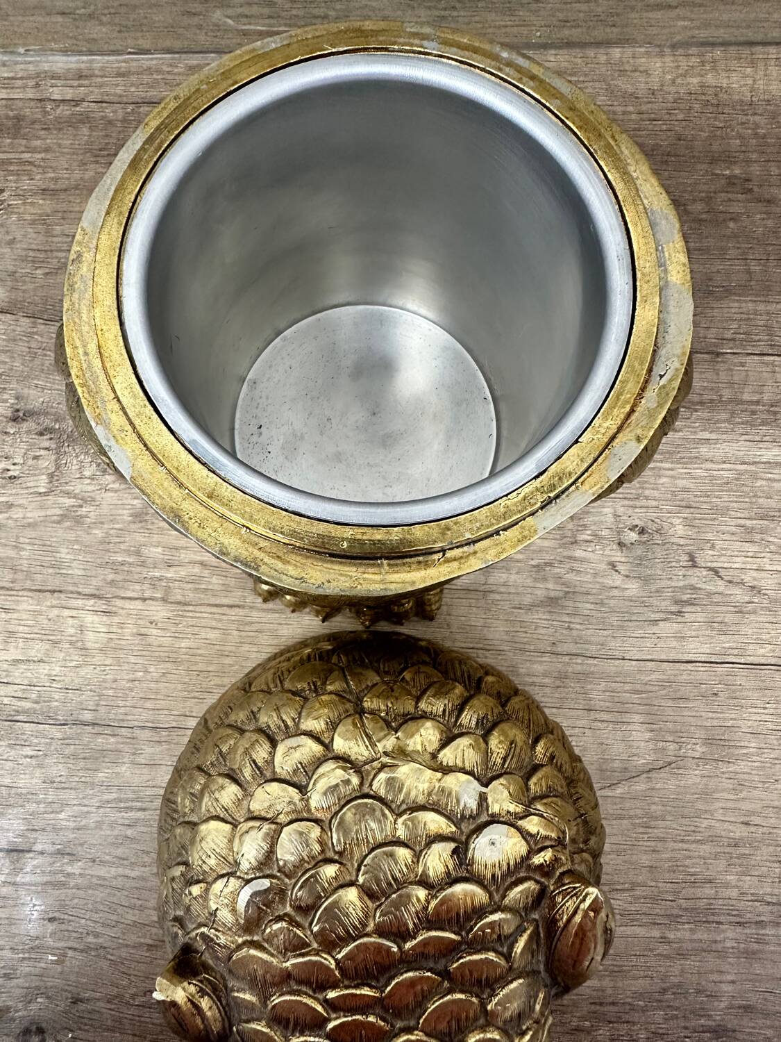 Owl ice bucket by Mauro Manetti circa 1970