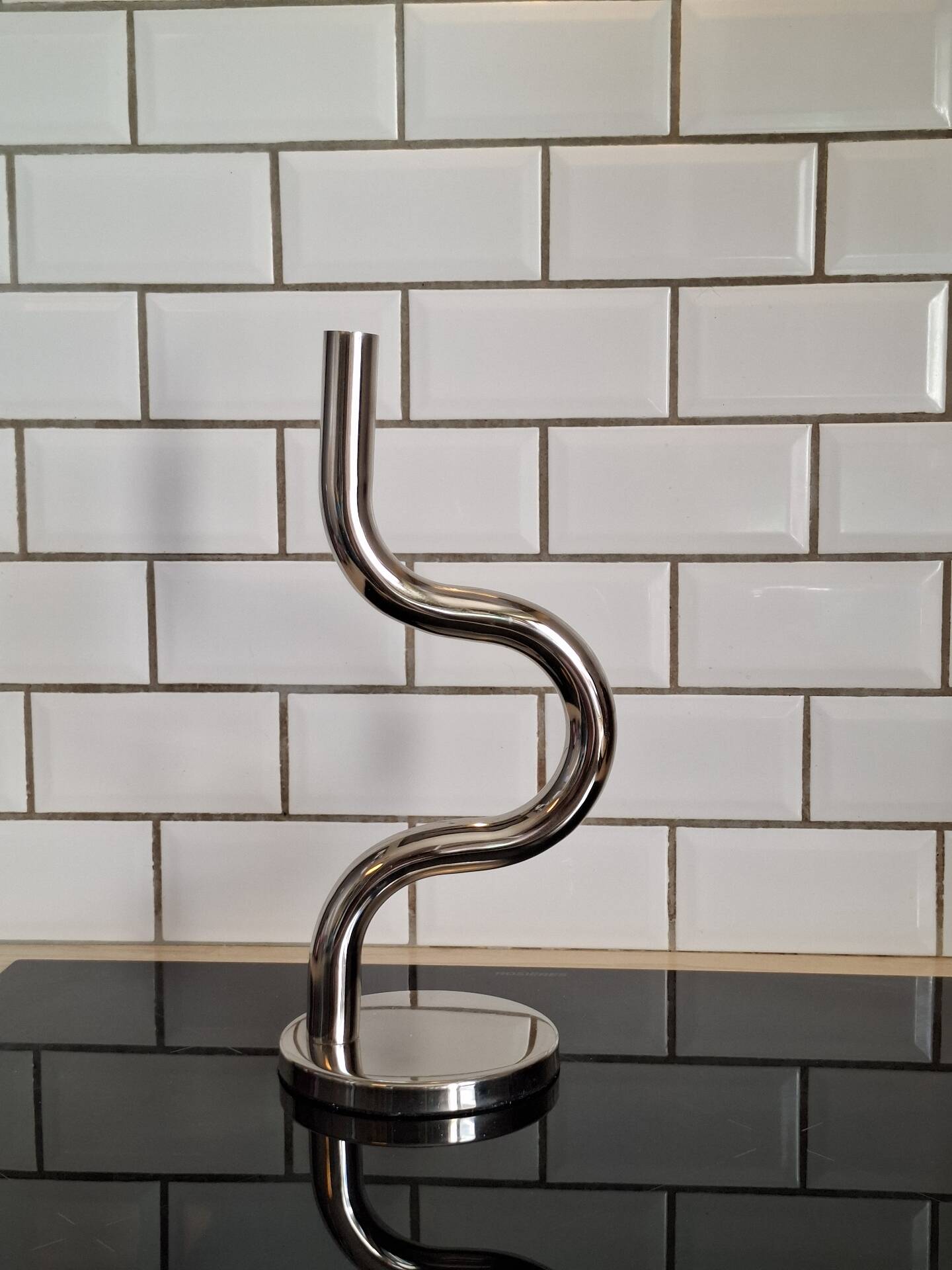 Bougeoir Chrome Axel Chay