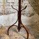 bistro style coat rack in dark wood