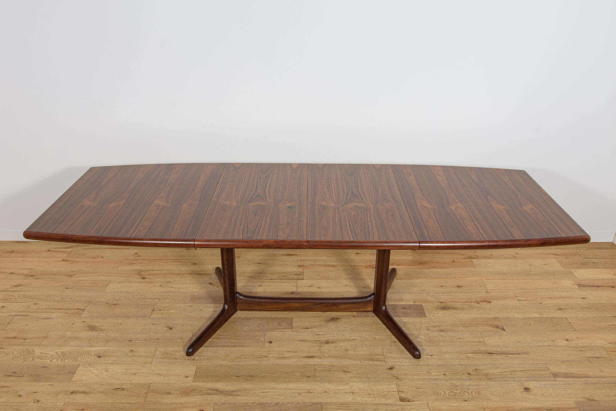 Table à manger extensible en palissandre de style mid-century moderne, Danemark, années 1960.