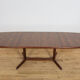 Table à manger extensible en palissandre de style mid-century moderne, Danemark, années 1960.
