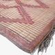 Tuareg mat sahara desert rug 153 x 147 cm