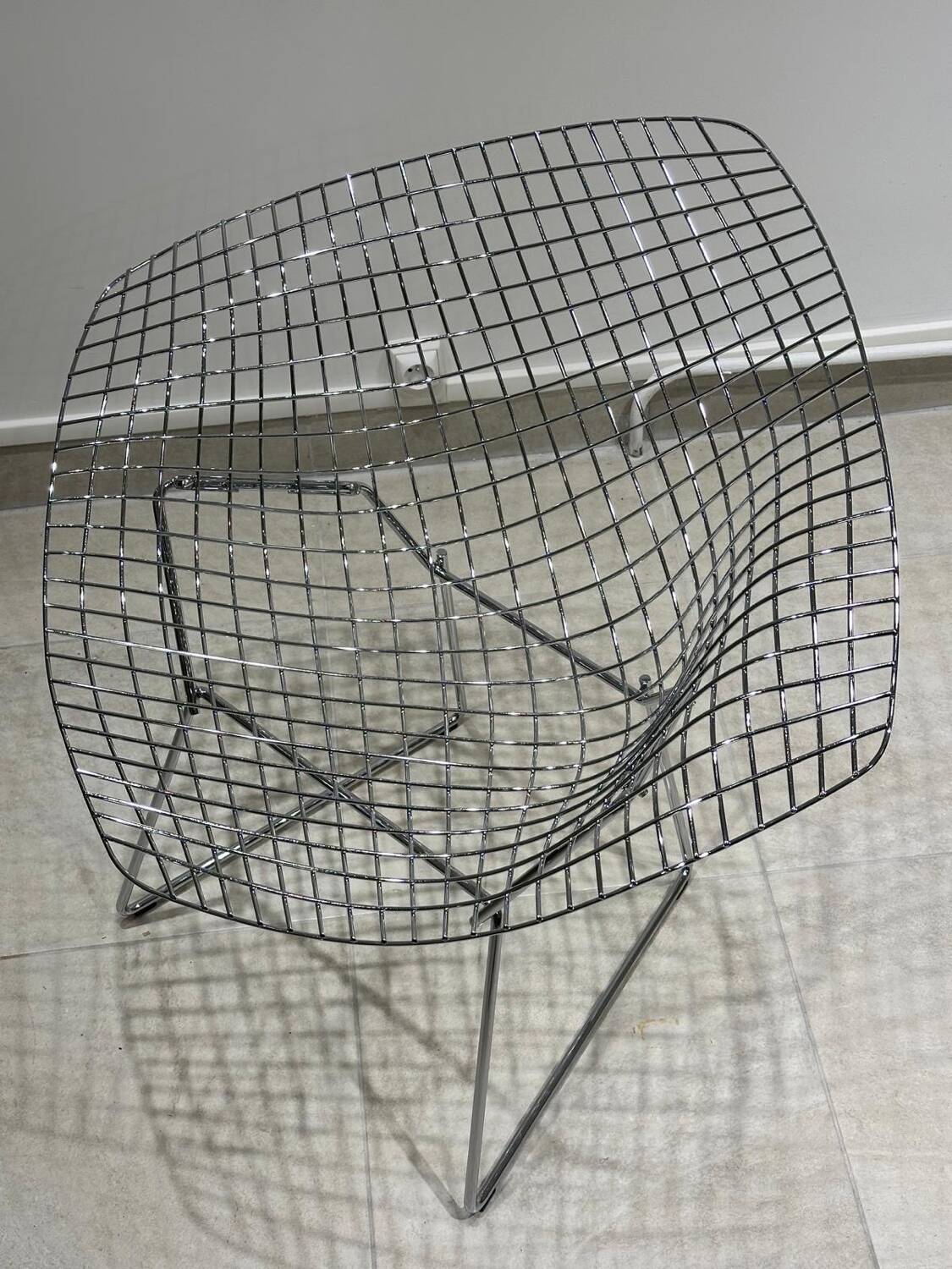 Knoll diamond armchair by Bertoia