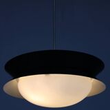1950s Josef Hurka UFO pendant light for Napako, Czechoslovakia