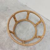 Loveuse vintage rattan armchair 1950