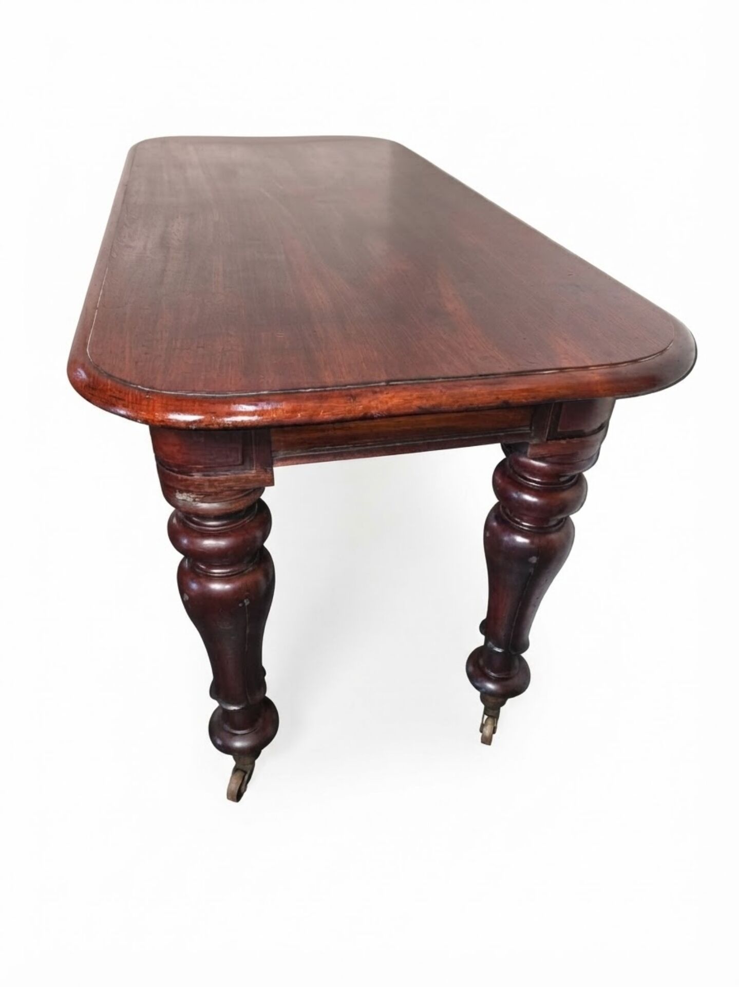 Solid mahogany console table