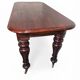 Solid mahogany console table