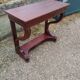 Console ancienne style louis xvi plateau bois