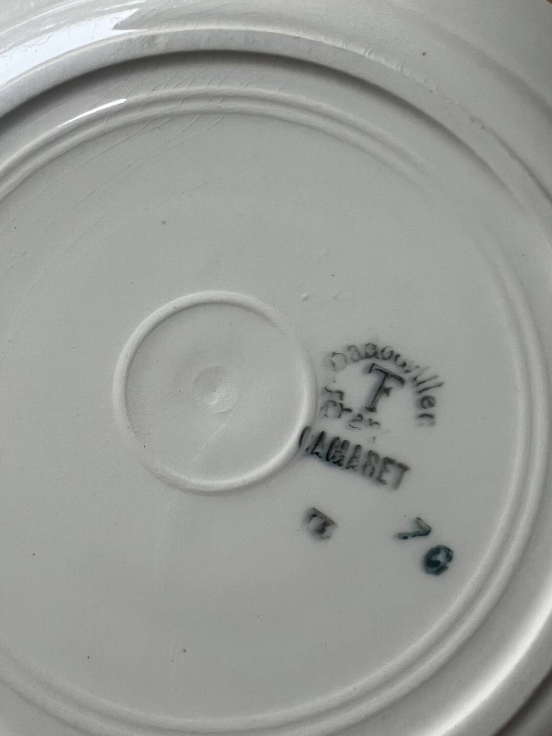 Mismatched dinner plates