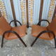 Pair of bow wood Steiner chairs