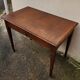 Vintage wooden desk from the 19th century, Louis XVI style.