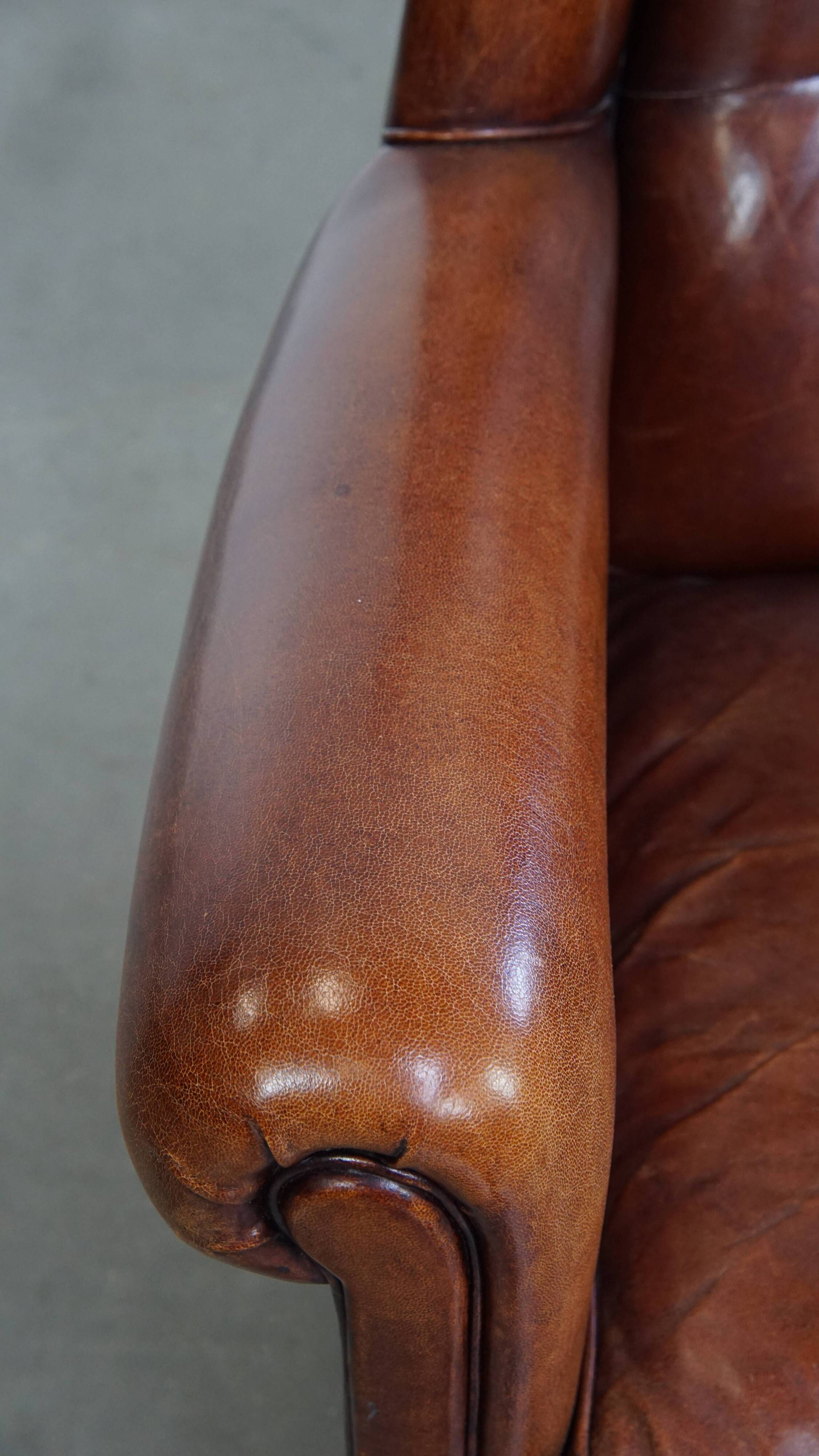 Sheepskin Wingback Chair