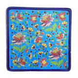 CLOISONNÉ DE LONGWY SOUS PLATE - RARE DÉCOR by LONGWY