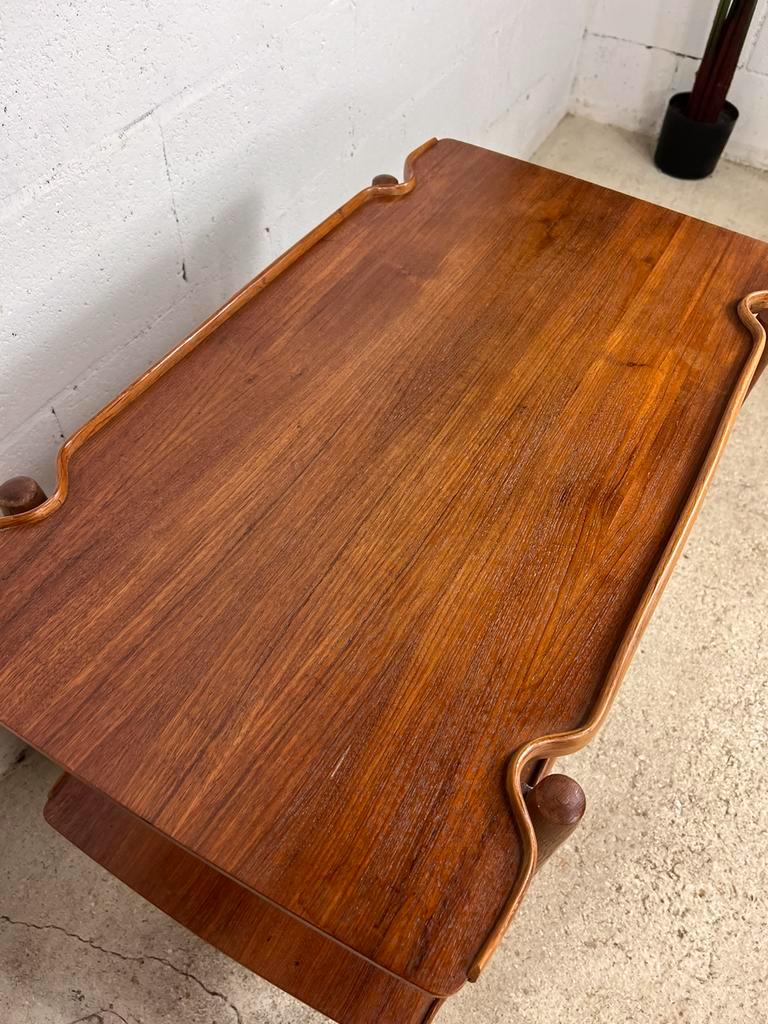 Desserte en bois vintage
