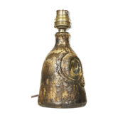 Pied de lampe vintage Chouette en céramique circa 1970 Anasse