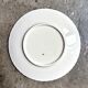 Longchamp ironstone dinner plate, "Ribbons" service