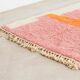 Traditional Berber rug with colourful patterns, size 1.5/2.5 m.