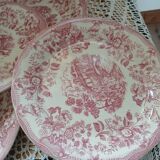 10 assiettes plates anciennes