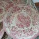 10 antique dinner plates