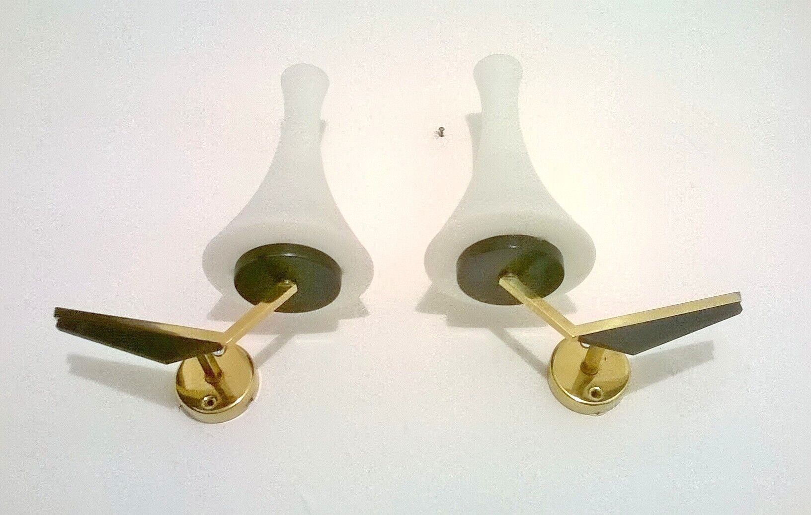 Pair of wall sconces of 1950