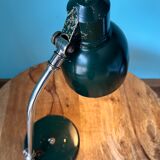 Bedside lamp from the 1950's, mid century table lamp with industrial style